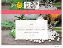 Tablet Screenshot of homeopathyde.com